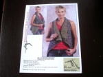 Trendsetter Tootsie Drape Vest in Aran Weight Yarn